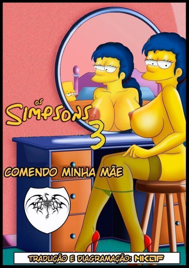 Os Simpsons em fotos de porno bem gostoso