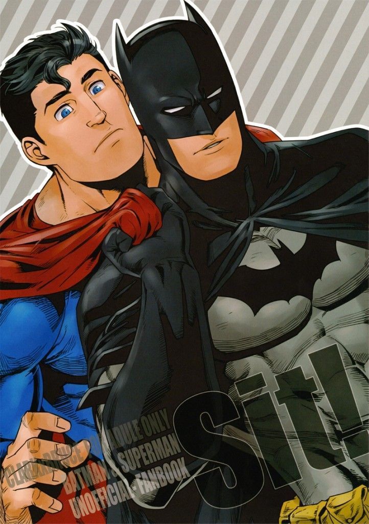 Batman x Superman no quadrinhos hentai gay