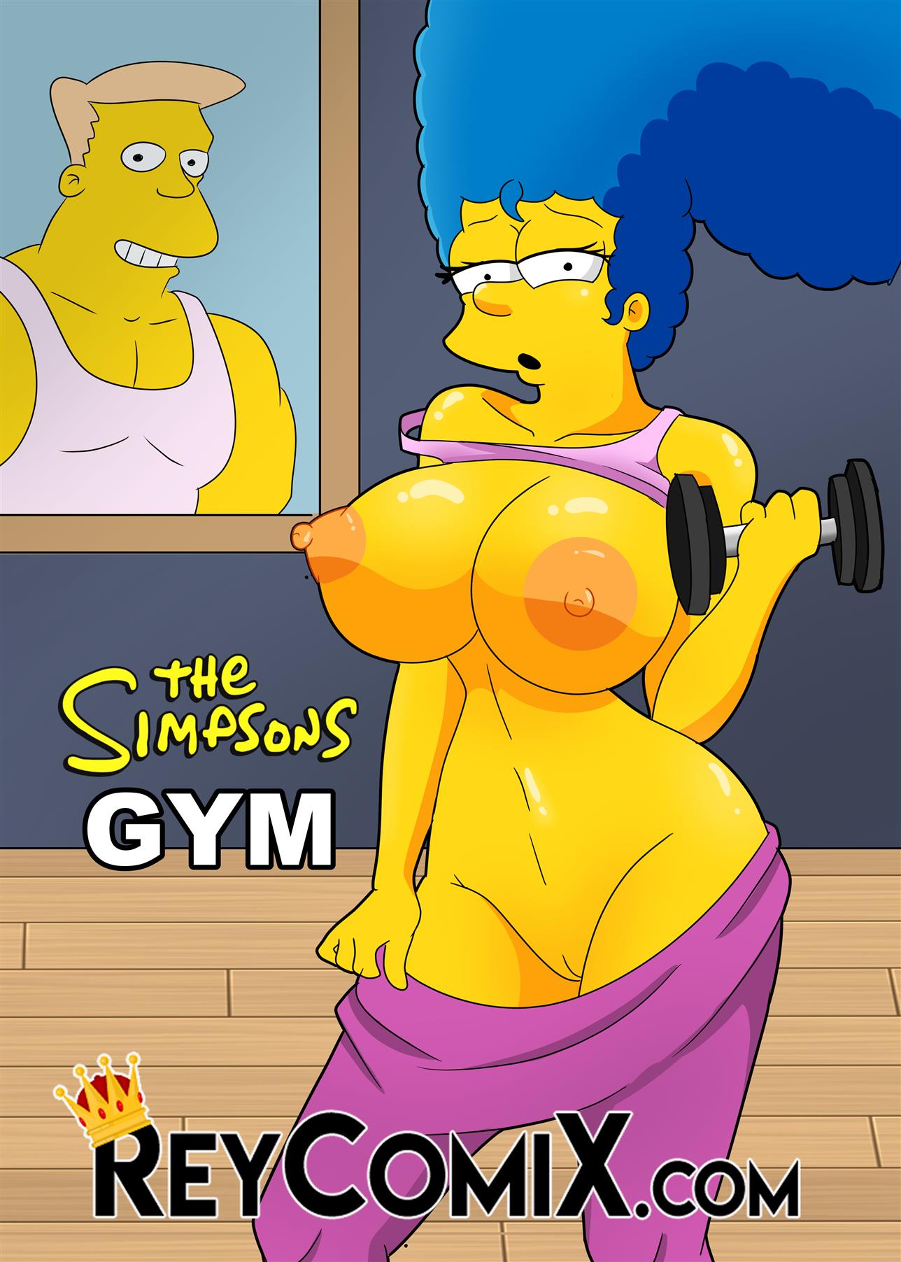 Simpsons Hentai: Rotina Fitness da Marge