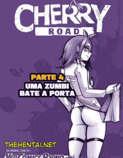 Cherry Road 4: Um Zumbi batendo à porta para putaria