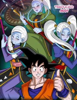 Hentai dragon ball: Goku em busca da força e da foda perfeita